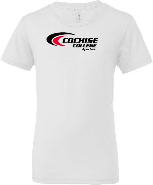 Cochise College Bella + Canvas Youth Jersey T Shirt Cochise College Apaches - ONLINE ONLY