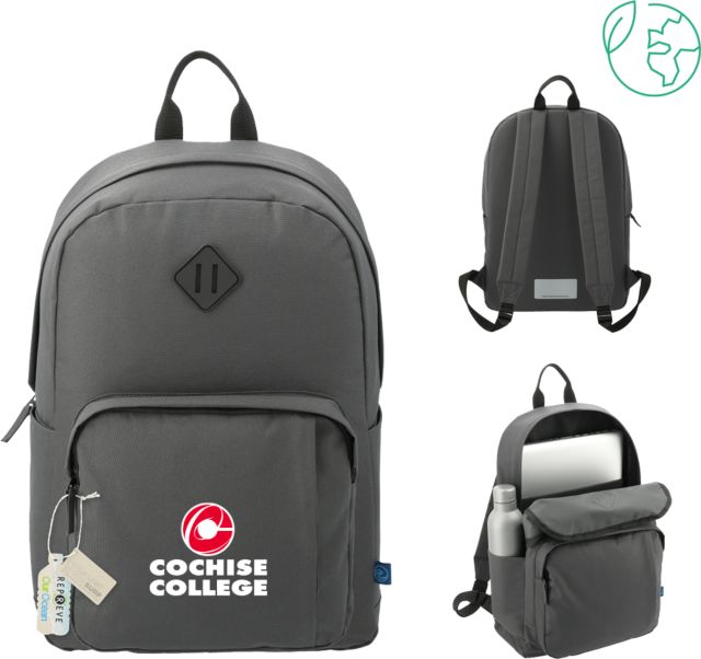 Cochise College Repreve Ocean Everyday 15 inch Computer Backpack Cochise College Stacked - ONLINE ONLY
