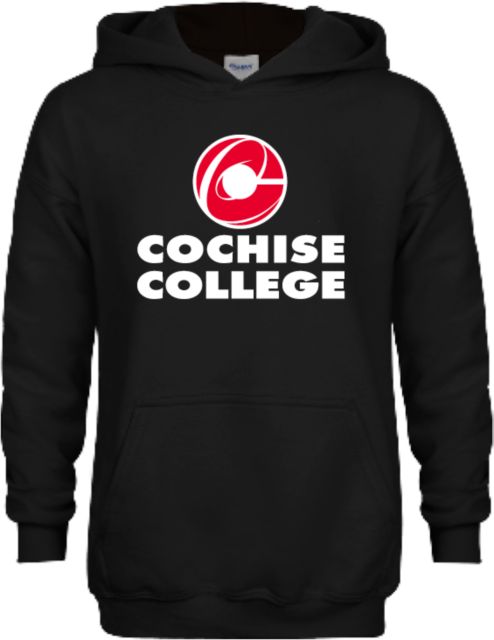 Cochise College Youth Fleece Hoodie Cochise College Stacked - ONLINE ONLY