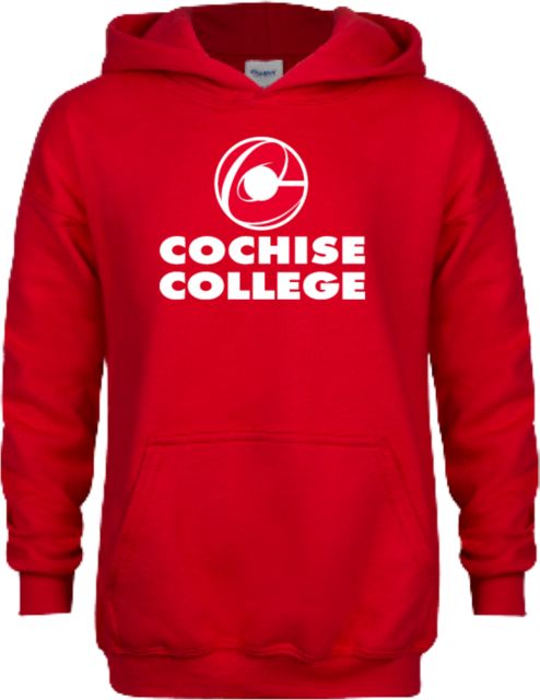 Cochise College Youth Fleece Hoodie Cochise College Stacked - ONLINE ONLY