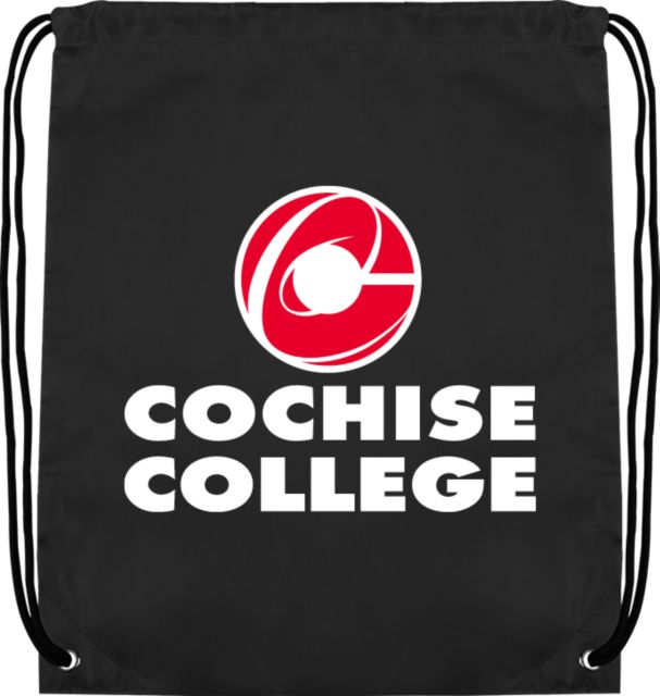 Cochise College Drawstring Backpack Cochise College Stacked - ONLINE ONLY