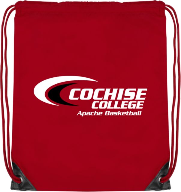 Cochise College Drawstring Backpack Cochise College Apaches Basketball - ONLINE ONLY
