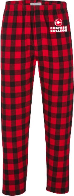 Cochise College Boxercraft Buffalo Unisex Flannel Pajama Pant Cochise College Stacked - ONLINE ONLY