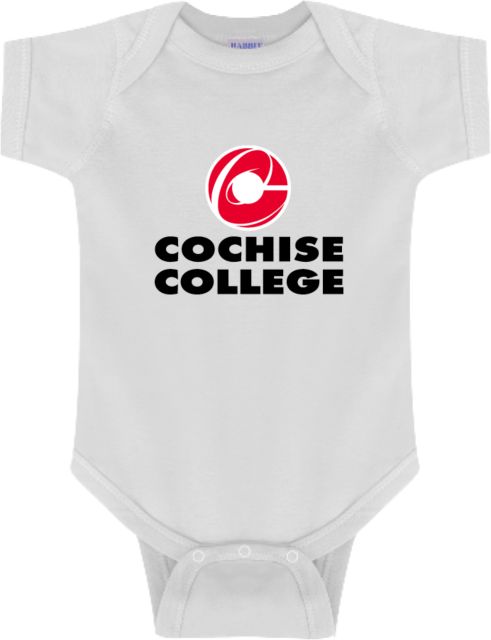 Cochise College Infant Bodysuit Cochise College Stacked - ONLINE ONLY