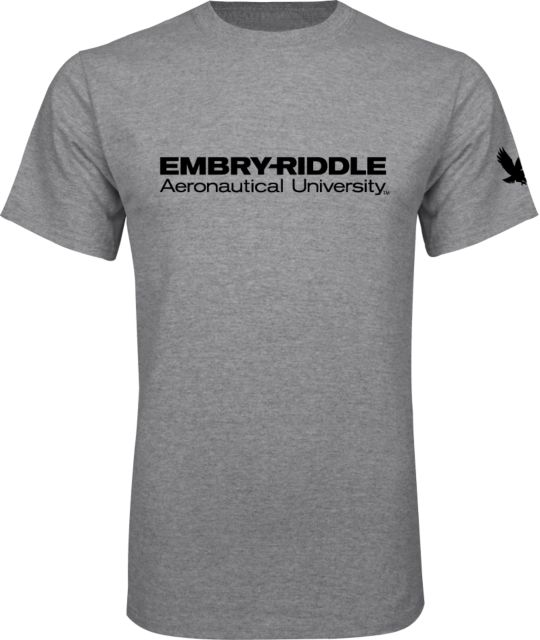 Embry Riddle Worldwide T Shirt ERAU Wordmark - ONLINE ONLY