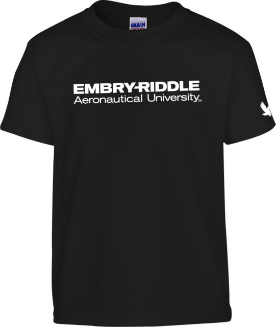 Embry Riddle Worldwide Youth T Shirt ERAU Wordmark - ONLINE ONLY