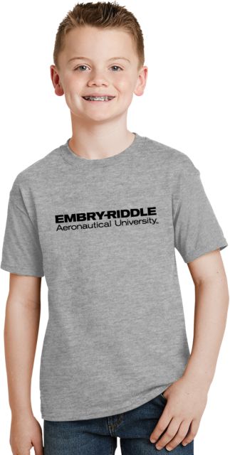 Embry Riddle Worldwide Youth T Shirt ERAU Wordmark - ONLINE ONLY