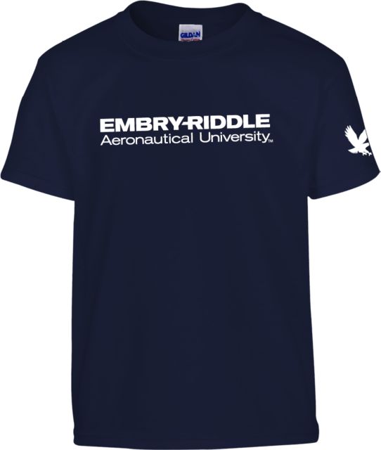 Embry Riddle Worldwide Youth T Shirt ERAU Wordmark - ONLINE ONLY