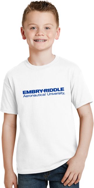 Embry Riddle Worldwide Youth T Shirt ERAU Wordmark - ONLINE ONLY