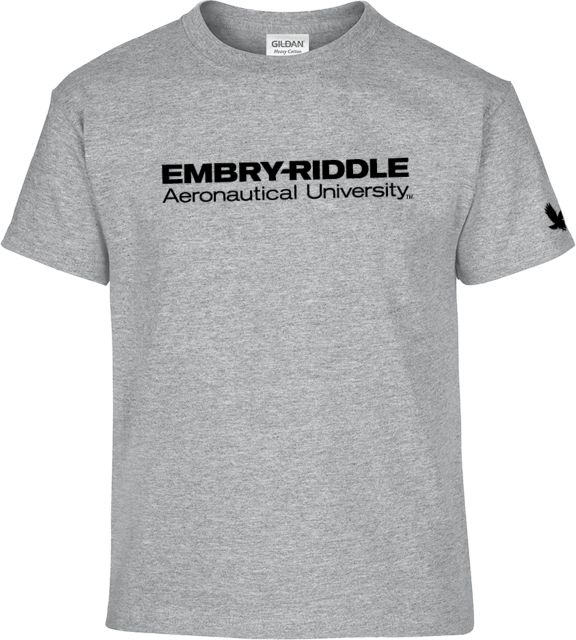 Embry Riddle Worldwide Youth T Shirt ERAU Wordmark - ONLINE ONLY