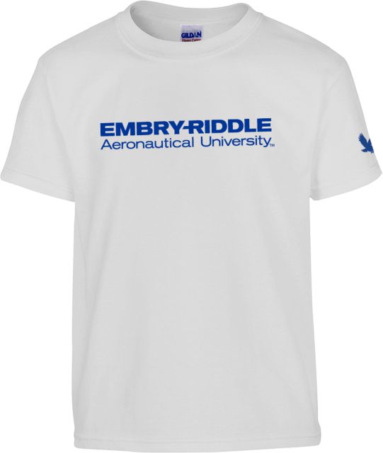 Embry Riddle Worldwide Youth T Shirt ERAU Wordmark - ONLINE ONLY