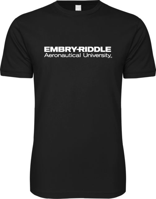 Embry Riddle Worldwide Next Level SoftStyle T Shirt ERAU Wordmark - ONLINE ONLY