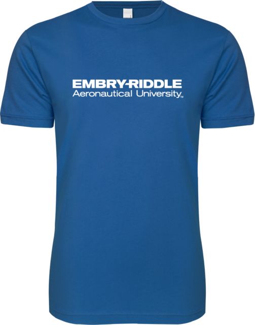 Embry Riddle Worldwide Next Level SoftStyle T Shirt ERAU Wordmark - ONLINE ONLY