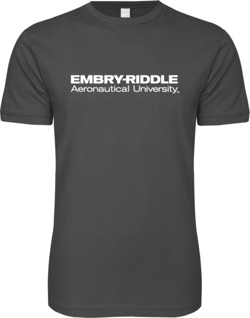 Embry Riddle Worldwide Next Level SoftStyle T Shirt ERAU Wordmark - ONLINE ONLY