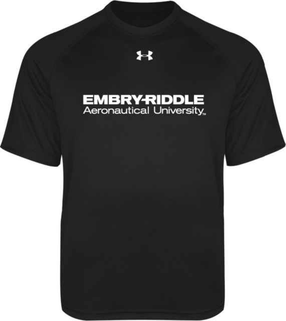Embry Riddle Worldwide Youth Under Armour Tech Tee ERAU Wordmark - ONLINE ONLY