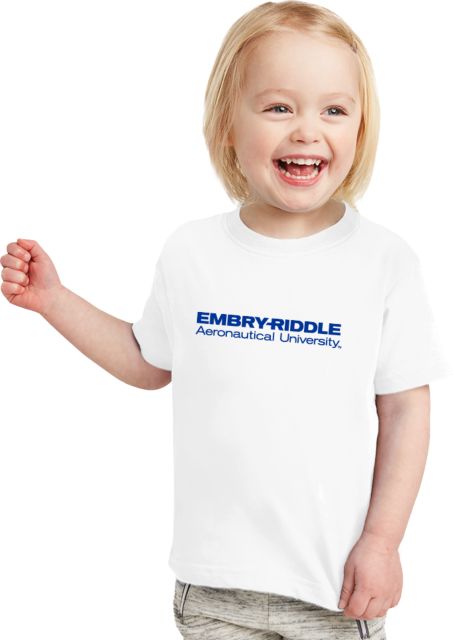 Embry Riddle Worldwide Toddler T Shirt ERAU Wordmark - ONLINE ONLY