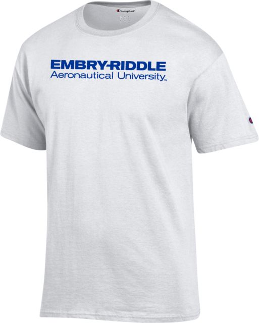 Embry Riddle Worldwide Champion T Shirt ERAU Wordmark - ONLINE ONLY
