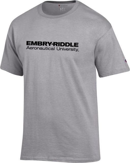 Embry Riddle Worldwide Champion T Shirt ERAU Wordmark - ONLINE ONLY