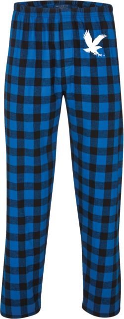 Embry Riddle Worldwide Boxercraft Unisex Royal/Black Buffalo Flannel Pajama Pant ERAU Eagle - ONLINE ONLY