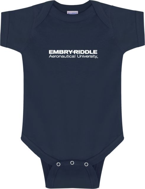 Embry Riddle Worldwide Infant Bodysuit ERAU Wordmark - ONLINE ONLY