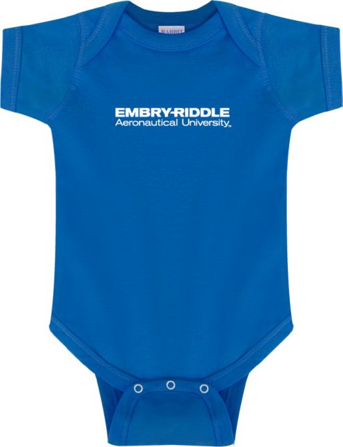 Embry Riddle Worldwide Infant Bodysuit ERAU Wordmark - ONLINE ONLY