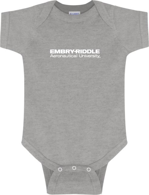 Embry Riddle Worldwide Infant Bodysuit ERAU Wordmark - ONLINE ONLY