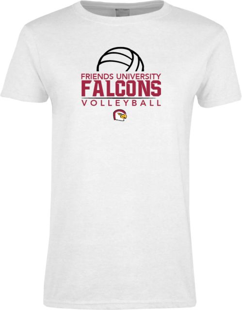 Friends Ladies T Shirt Volleyball Ball - ONLINE ONLY