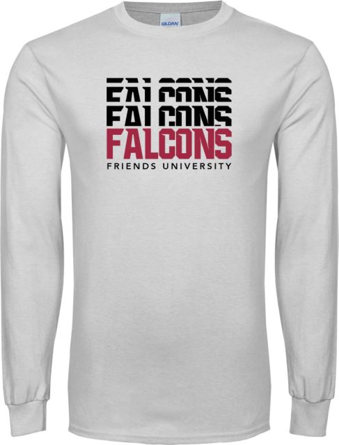Friends Long Sleeve T Shirt Falcons Repeating - ONLINE ONLY