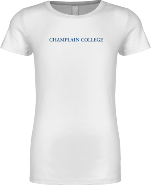 Champlain Next Level Girls Fashion Fit T Shirt Primary Mark - ONLINE ONLY