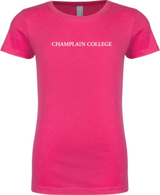 Champlain Next Level Girls Fashion Fit T Shirt Primary Mark - ONLINE ONLY