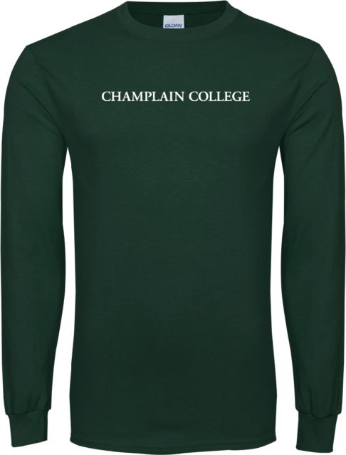 Champlain Long Sleeve T Shirt Primary Mark - ONLINE ONLY