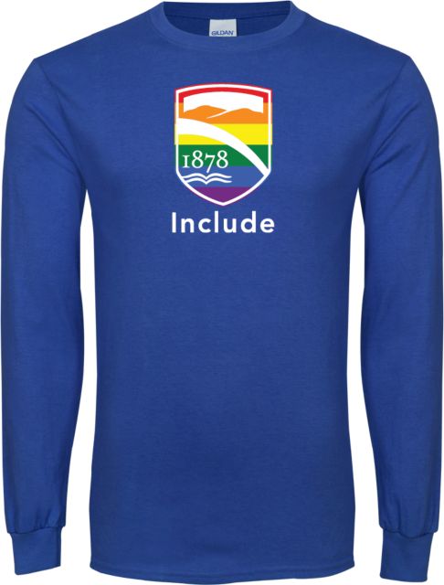 Champlain Long Sleeve T Shirt Include Shield - ONLINE ONLY