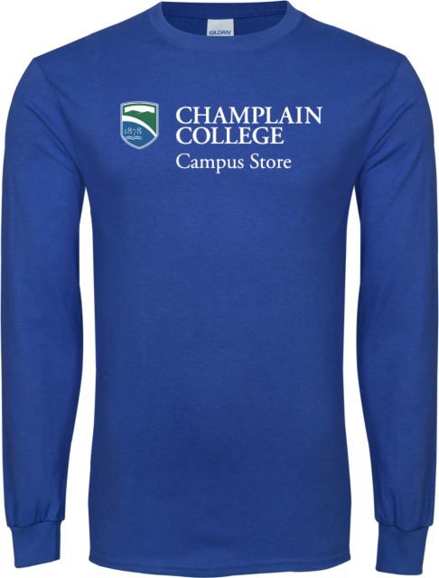 Champlain Long Sleeve T Shirt Campus Store - ONLINE ONLY