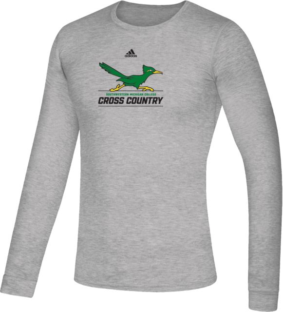 Southwestern Michigan College Adidas Creator Performance Long Sleeve Tee Adidas Cross Country - ONLINE ONLY
