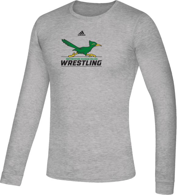 Southwestern Michigan College Adidas Creator Performance Long Sleeve Tee Adidas Wrestling - ONLINE ONLY