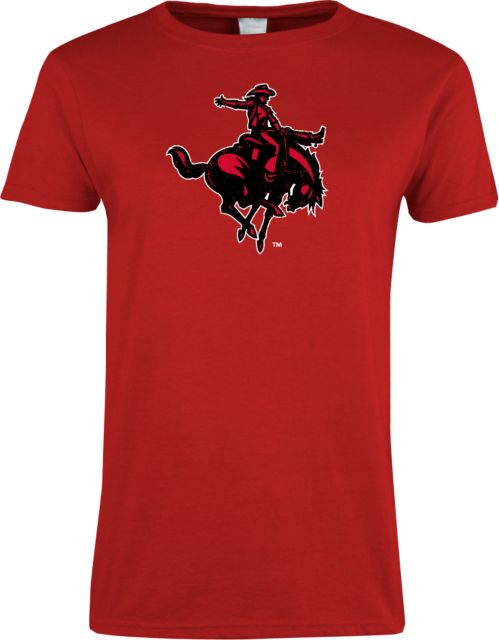 Northwestern OK Ladies T Shirt Primary Mark Distressed - ONLINE ONLY