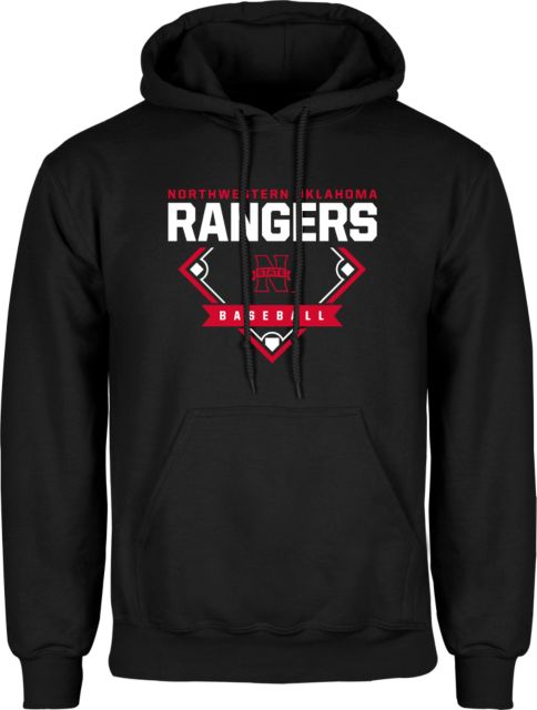 Northwestern OK Fleece Hoodie Rangers Baseball - ONLINE ONLY