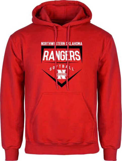 Northwestern OK Fleece Hoodie Rangers Softball - ONLINE ONLY