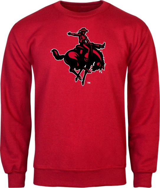 Northwestern OK Fleece Crew Primary Mark - ONLINE ONLY