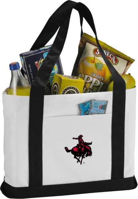 Northwestern OK Contender Canvas Tote Primary Mark - ONLINE ONLY