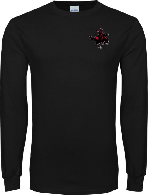 Northwestern OK Long Sleeve T Shirt Primary Mark - ONLINE ONLY