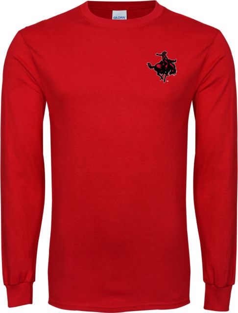 Northwestern OK Long Sleeve T Shirt Primary Mark - ONLINE ONLY