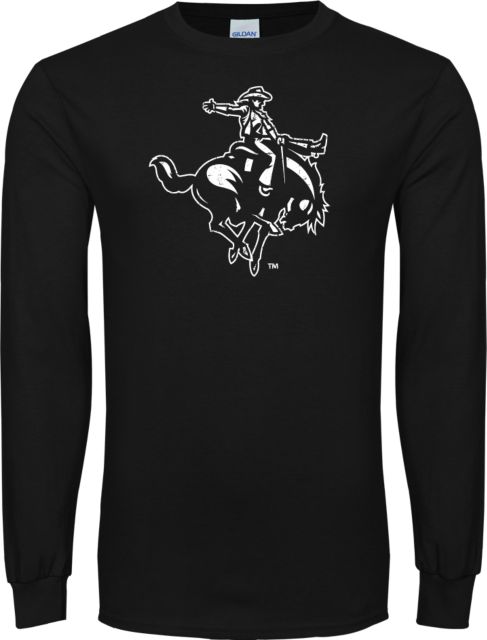 Northwestern OK Long Sleeve T Shirt Primary Mark Distressed - ONLINE ONLY