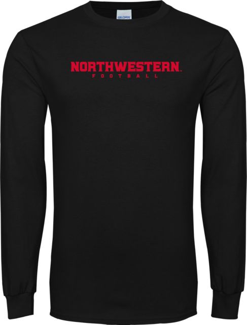 Northwestern OK Long Sleeve T Shirt Northwestern Football - ONLINE ONLY