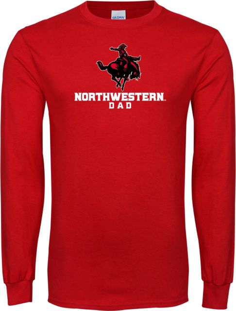 Northwestern OK Long Sleeve T Shirt Northwestern Dad - ONLINE ONLY