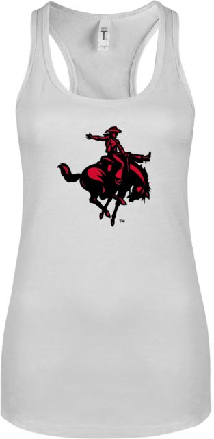 Northwestern OK Next Level Ladies Ideal Racerback Tank Primary Mark - ONLINE ONLY