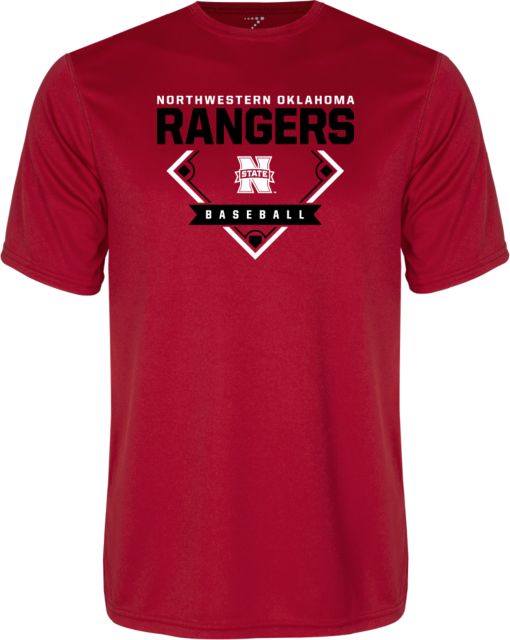 Northwestern OK Performance Tee Rangers Baseball - ONLINE ONLY