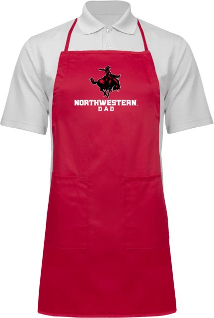 Northwestern OK Full Length Apron Northwestern Dad - ONLINE ONLY