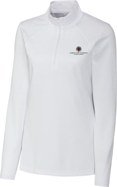 Florida State Clique Womens Ice Pique Half Zip FSU College Of Medicine - ONLINE ONLY