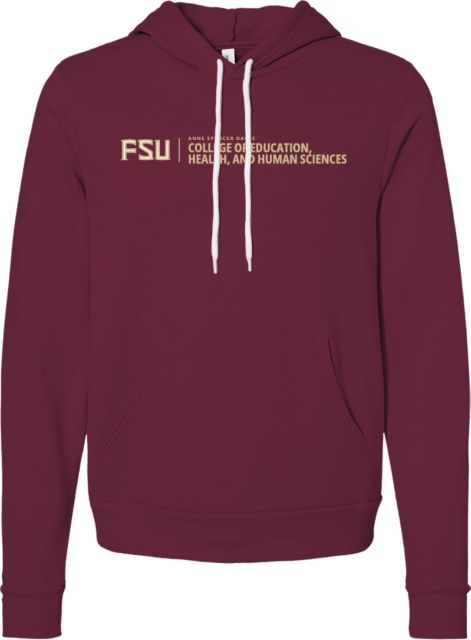 Florida State Bella + Canvas Fleece Hood College of Education - ONLINE ONLY